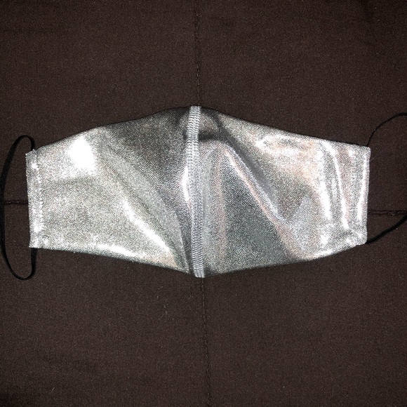 (3 for $15) Silver Reusable Mask - Picture 1 of 7